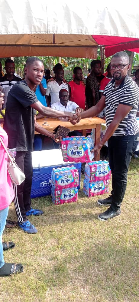 BYM community outreach — donating supplies